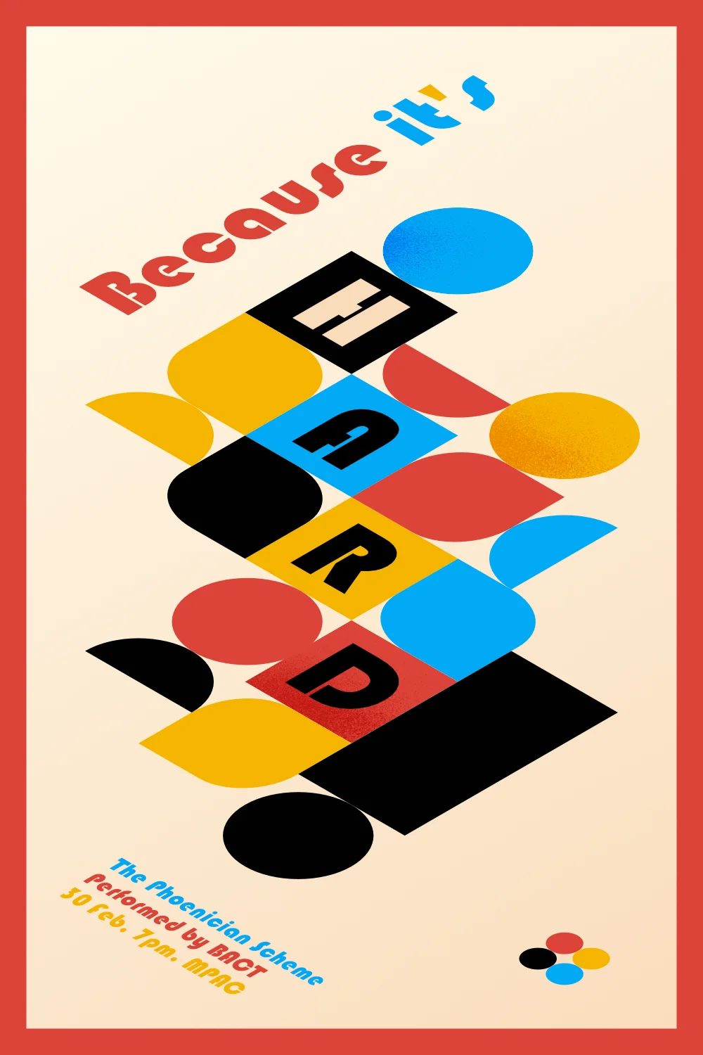 bauhaus poster